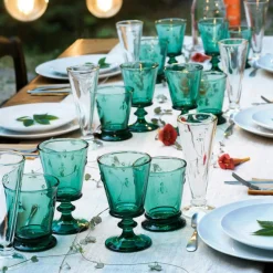 Abeille Wine Glass 6-pack, Emerald