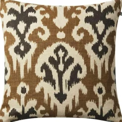 Adi Cushion Cover 50x50 cm, Taupe / Dark Brown