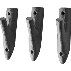 Aion Hook 3-pack Black 12.5 cm