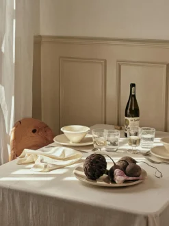 Alfredo Plate 24 cm, Beige