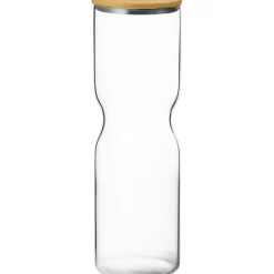 Alfredo Storage Jar 200 cl, Glass / Yellow