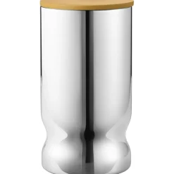 Alfredo Storage Jar 100 cl, Stainless Steel / Yellow
