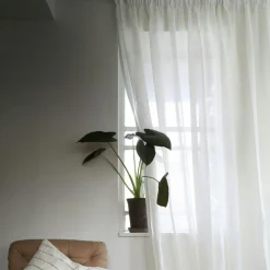 Alice Curtain Double Width 290x290 cm, Nature