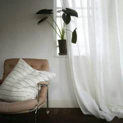 Alice Curtain Double Width 290x290 cm, Nature