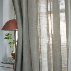 Alice Curtain Double Width 290x290 cm, Nature
