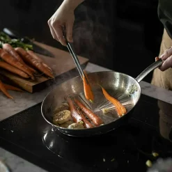 All Steel Pure Frying Pan, 28 cm