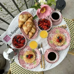 Amalfi Deep Plate 23 cm, Turquoise