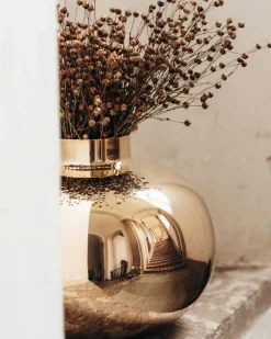 Amico Vase Ø29 cm, Brass