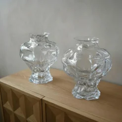 Ammonit Vase 30 cm, Clear