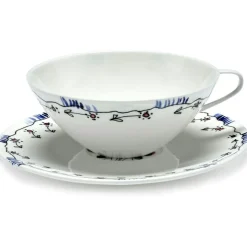 Anemone Milk Teacup With Saucer