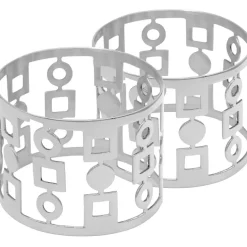 Anima Napkin Ring 2-pack, Nickel plated Brass