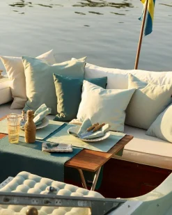 Annabell Cushion Cover 40x40 cm, Marine