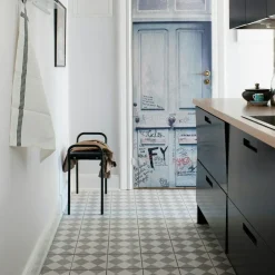 Anyone Stool, Grey / Rust