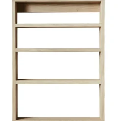 A-Podium Shelf, White stained Oak