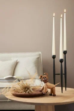 Apollo Candle Holder, Black