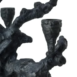 Apple Tree Candle Holder 6 Arms, Graphite