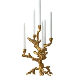 Apple Tree Candle Holder 6 Arms, Graphite