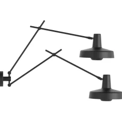 Arigato Wall Lamp Double, Black
