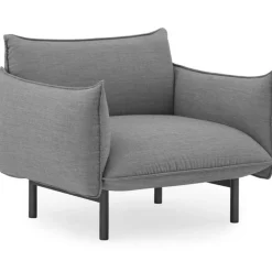 Ark Armchair, Canvas 134 / Powder Coated Steel