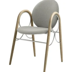 Arkade Armchair, White Oiled Oak