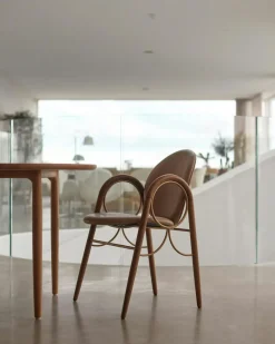 Arkade Armchair, White Oiled Oak