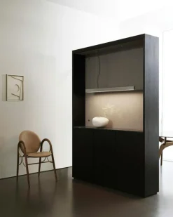 Arkade Armchair, White Oiled Oak