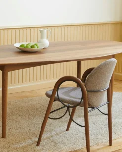 Arkade Armchair, White Oiled Oak