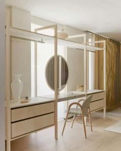 Arkade Armchair, White Oiled Oak