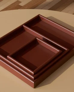 Arrange Tray Medium, Ruby