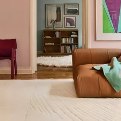 Artisan Guild Wool Rug 250x350 cm, Bone White