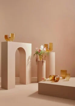 Arura Vase Amber, Large