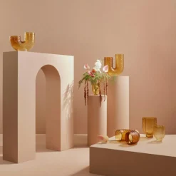 Arura Vase Amber, Large