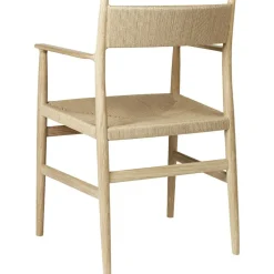 Arv Armchair With Woven Seat / Back, Oak