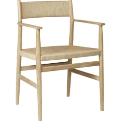 Arv Armchair With Woven Seat / Back, Oak