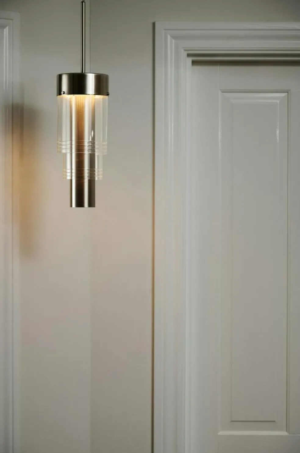 A-spire Pendant, Brass / Golden Smoke