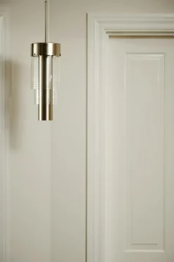 A-spire Pendant, Brass / Golden Smoke