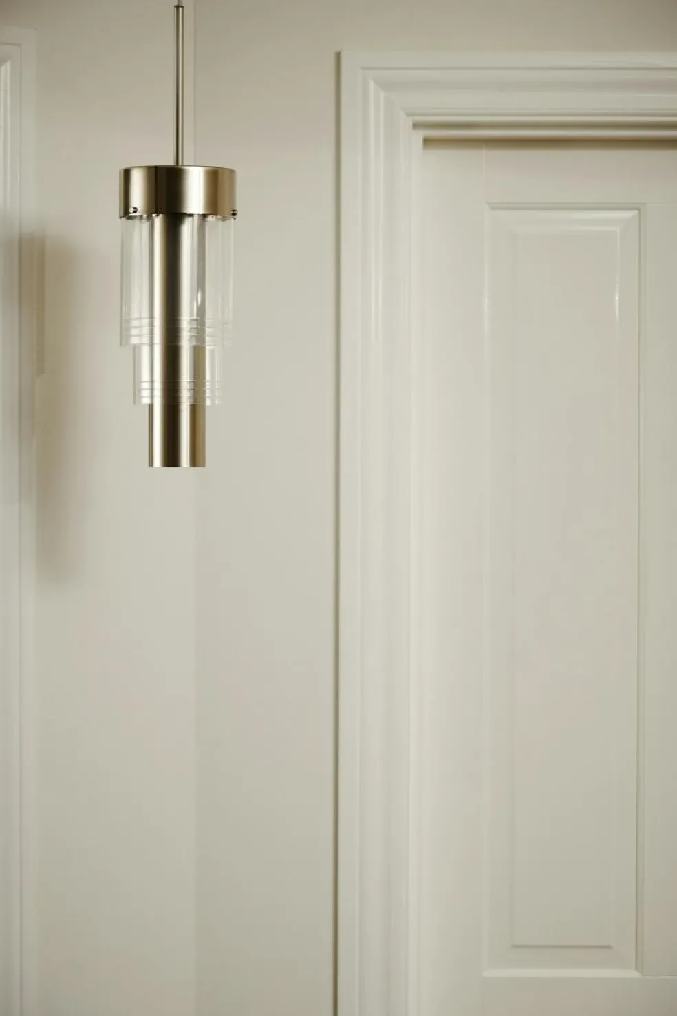 A-spire Pendant, Brass / Golden Smoke