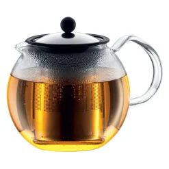 ASSAM Teapot With Steel Filter, 1 L