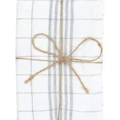 Astrid Kitchen Towel 2-pack 50x70 cm, Grey/White