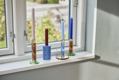 Astro Candlestick 14 cm, Blue