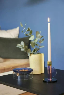 Astro Candlestick 14 cm, Blue