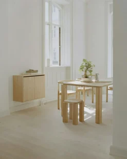 Atlas Stool, Smoked Oak