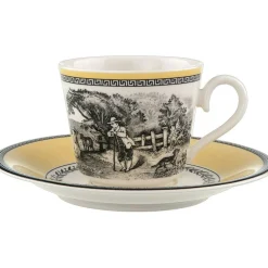 Audun Ferme Coffee Cup With Saucer