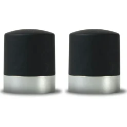 Axel Wine And Champagne Stopper Black, 2-pack