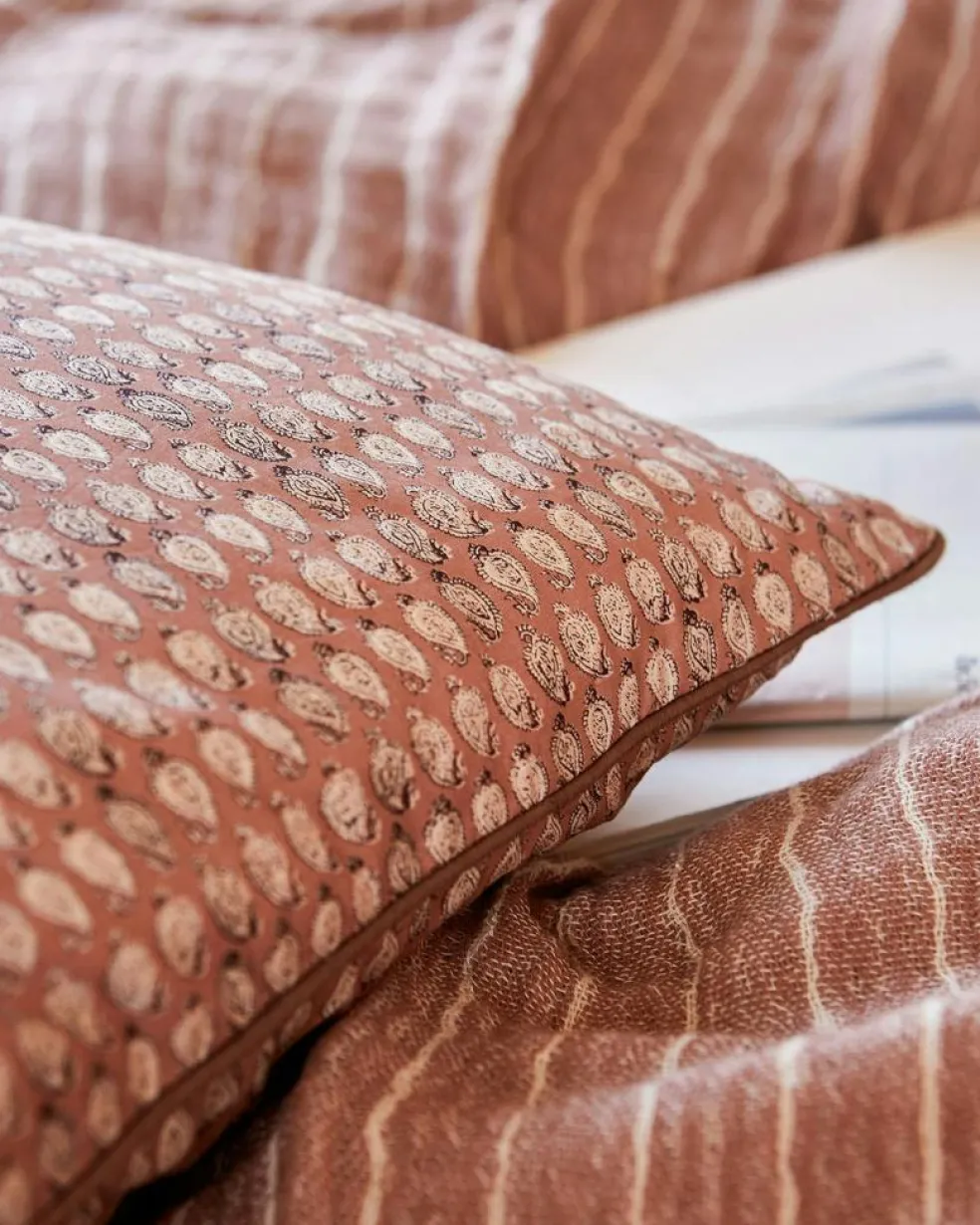 Ayda Cushion Cover 50x50 cm, Dusty berry