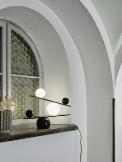 Balance Table Lamp, Brass