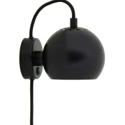 Ball Magnet Wall Lamp, Matt Black