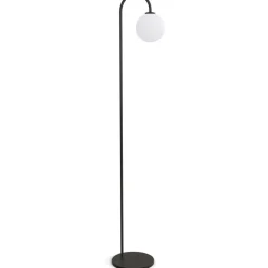 Ballon Floor Lamp, Brass