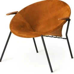 Balloon Lounge Chair, Cognac