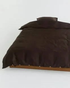 Bamboo Pillowcase 50x60 cm 2-pack, Dark Grey